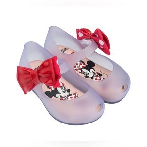 *New* Mini Melissa Ultragirl + Minnie Mary Jane Shoes sz 5T